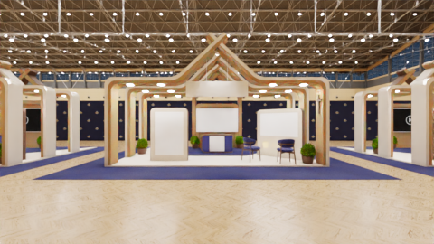 Standard Exhibition Stand evening